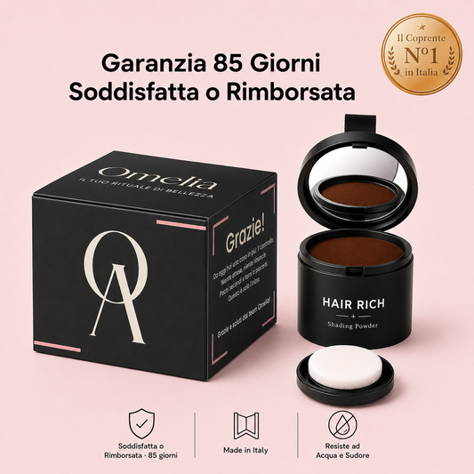 Ricrescita e capelli bianchi coperti in 20 secondi