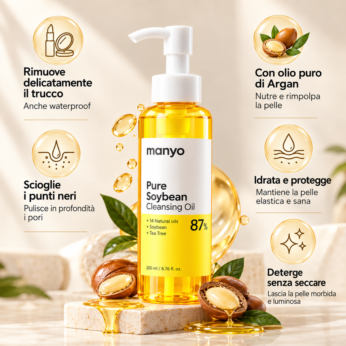 Detergente – La Doppia Detersione Coreana per una Pelle Pulita, Morbida e Luminosa