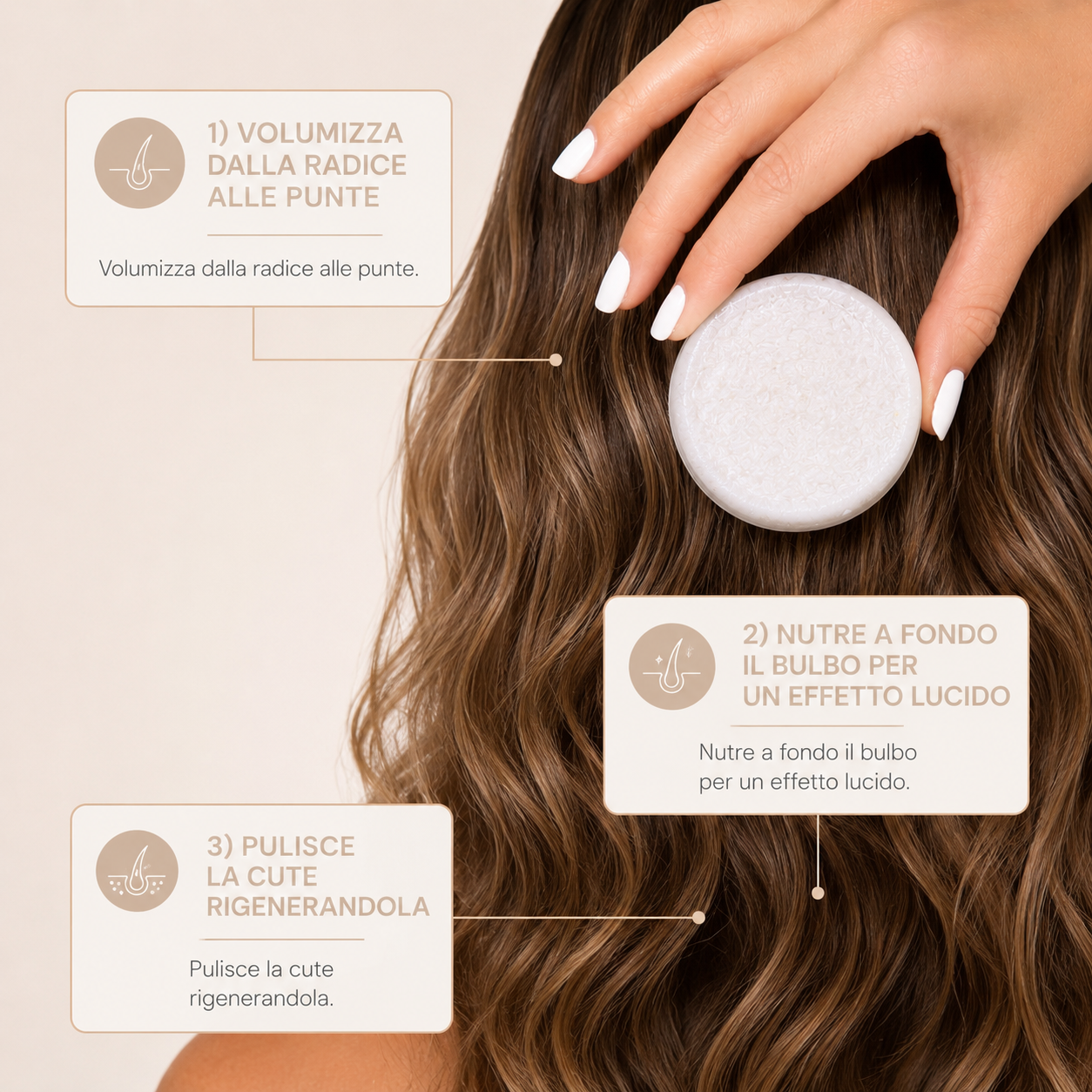 Shampoo Solido Volumizzante