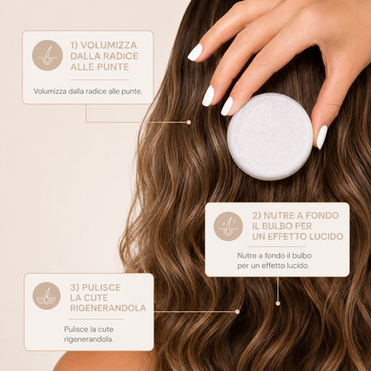 Shampoo Solido Volumizzante