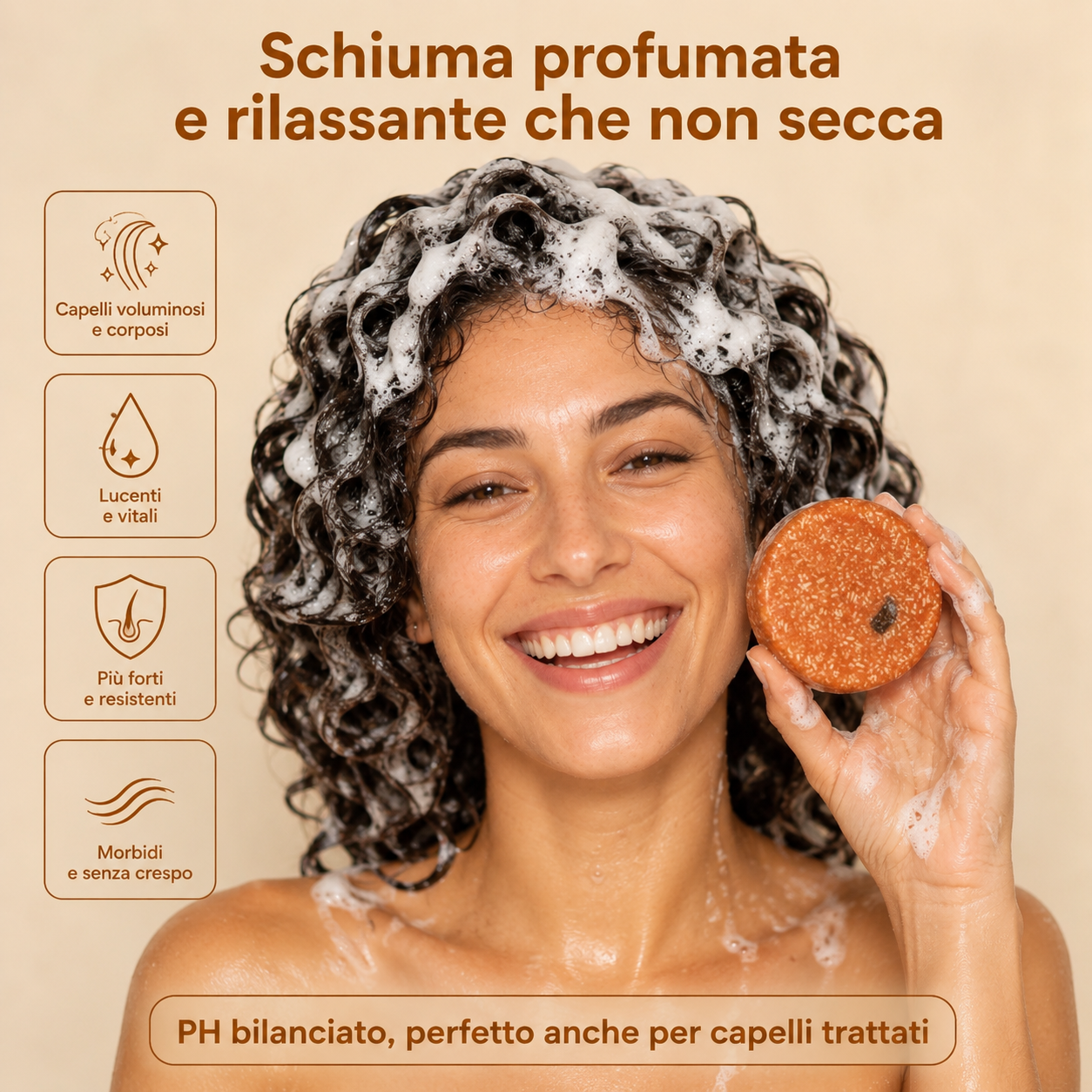 Shampoo solido Anti Forfora
