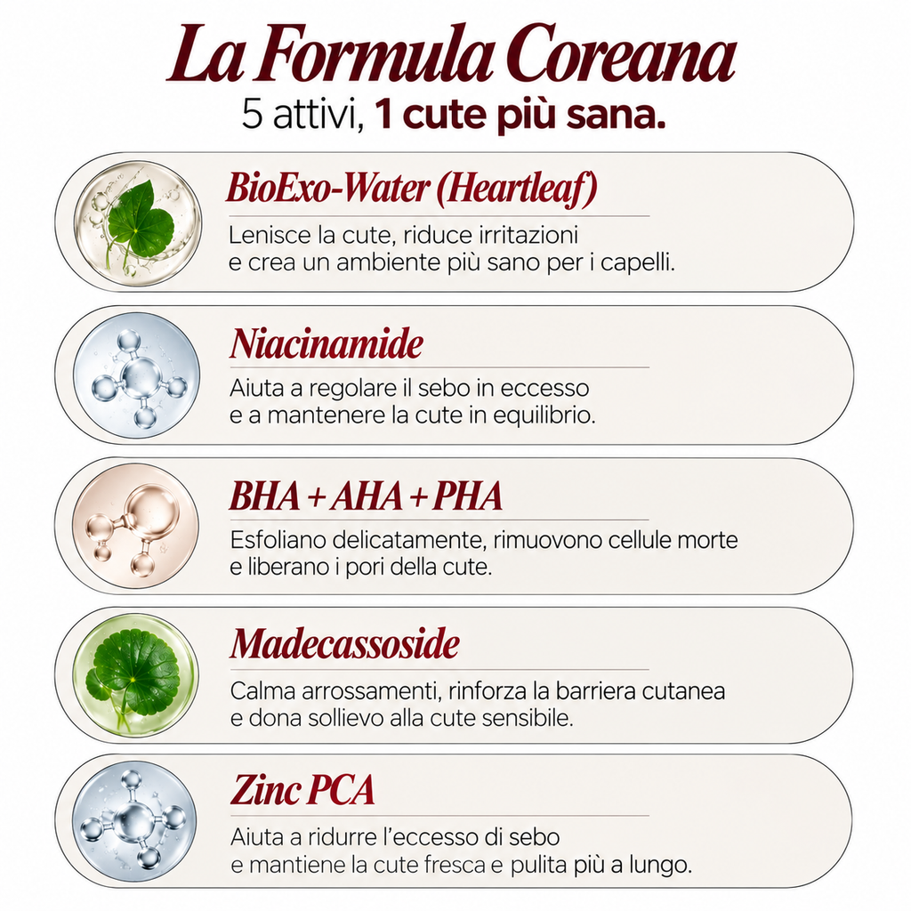 Ampolla coreana: Il Rituale delle 5 Erbe Botaniche Coreane