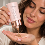 Omelia CC Siero | Fondotinta Coreano Idratante | Tonalità Adattiva ed Effetto Naturale Senza Maschera