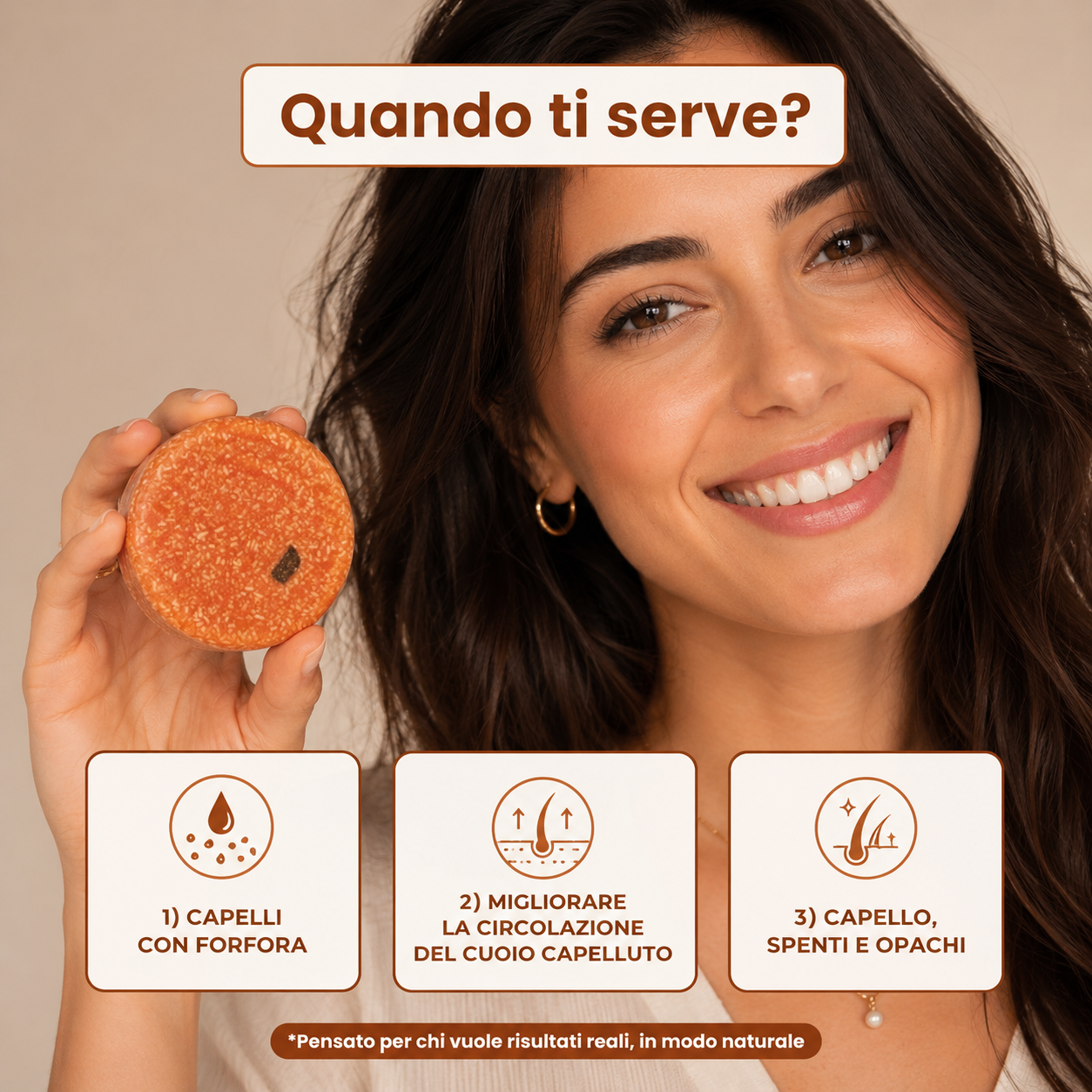 Shampoo solido Anti Forfora