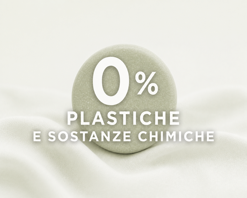 Nessuna plastica e sostanze chimiche