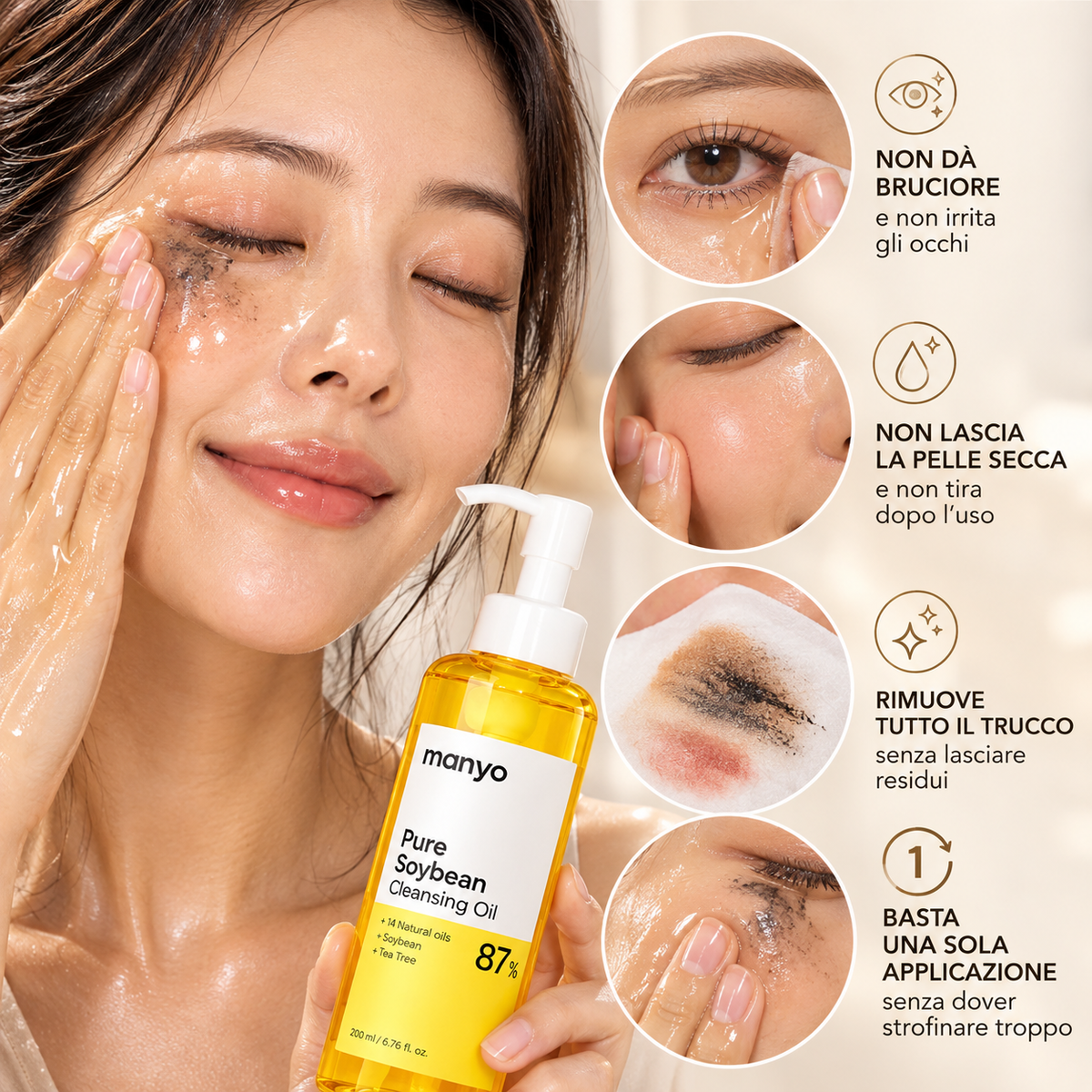 Detergente – La Doppia Detersione Coreana per una Pelle Pulita, Morbida e Luminosa