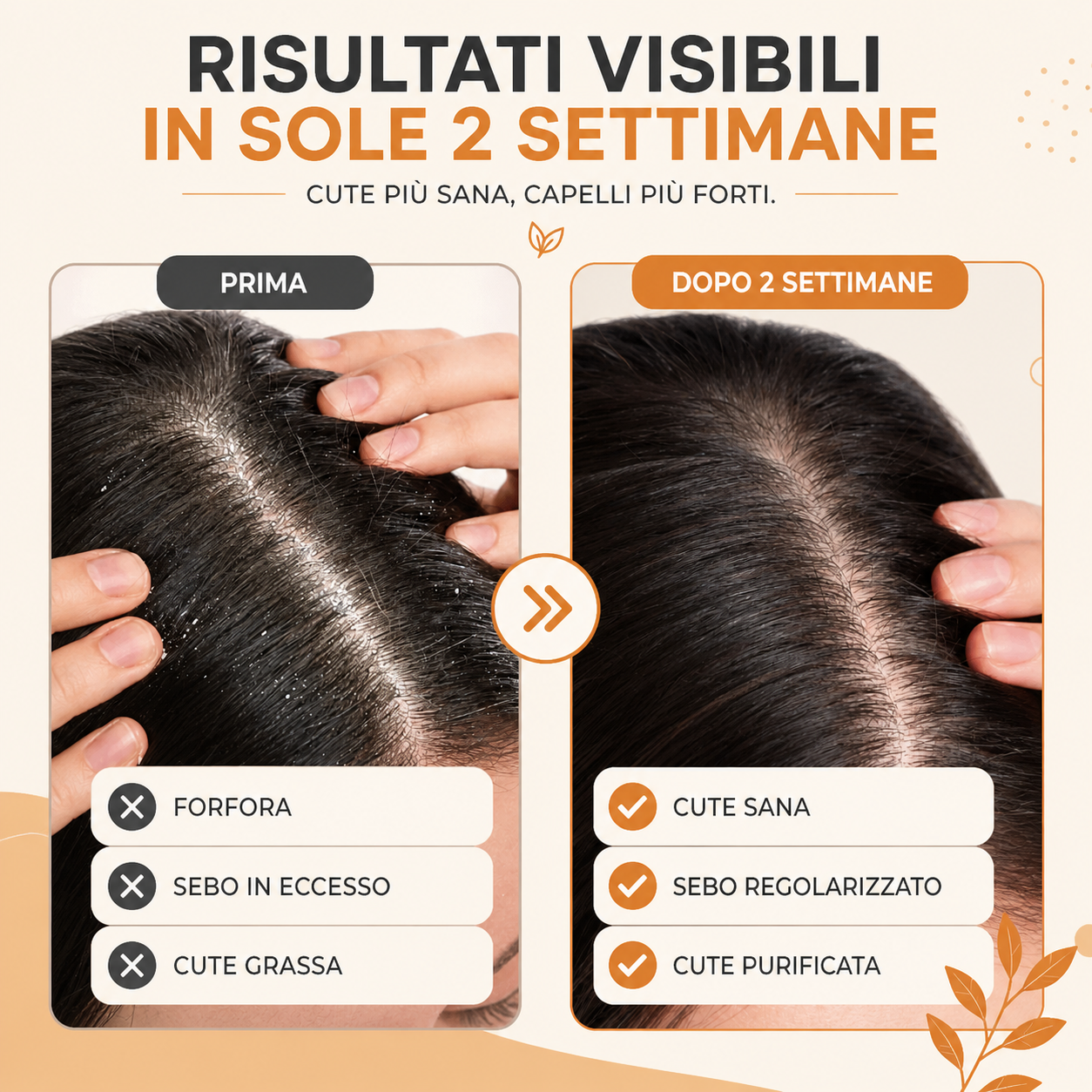 Shampoo solido per capelli Grassi