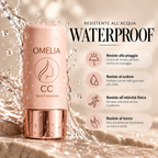 Omelia CC Siero | Fondotinta Coreano Idratante | Tonalità Adattiva ed Effetto Naturale Senza Maschera