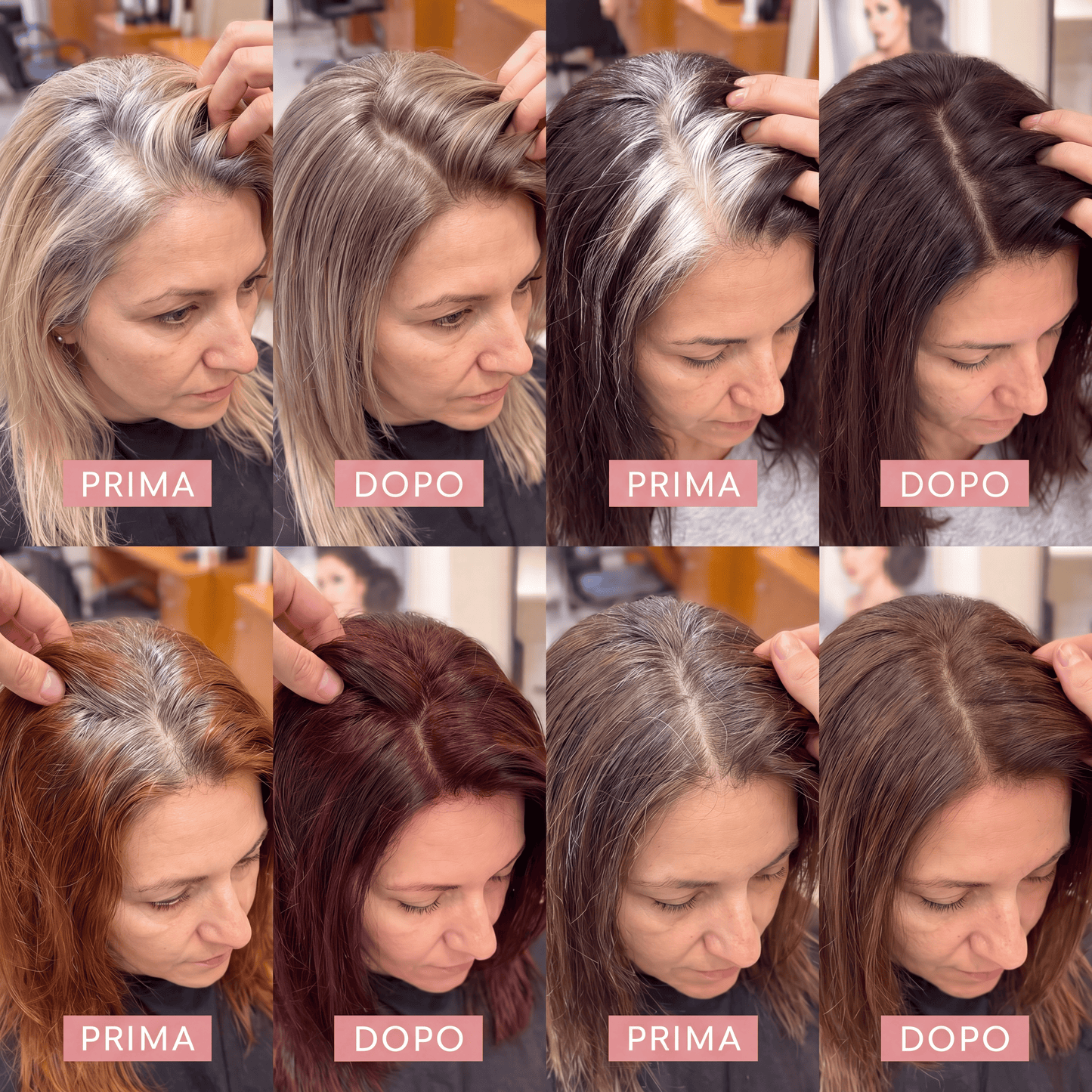 Omelia™ — Kit Copri-Radici e Ricrescita